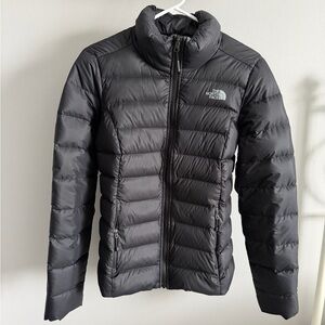 The North Face Charcoal Gray Quilted Jacket